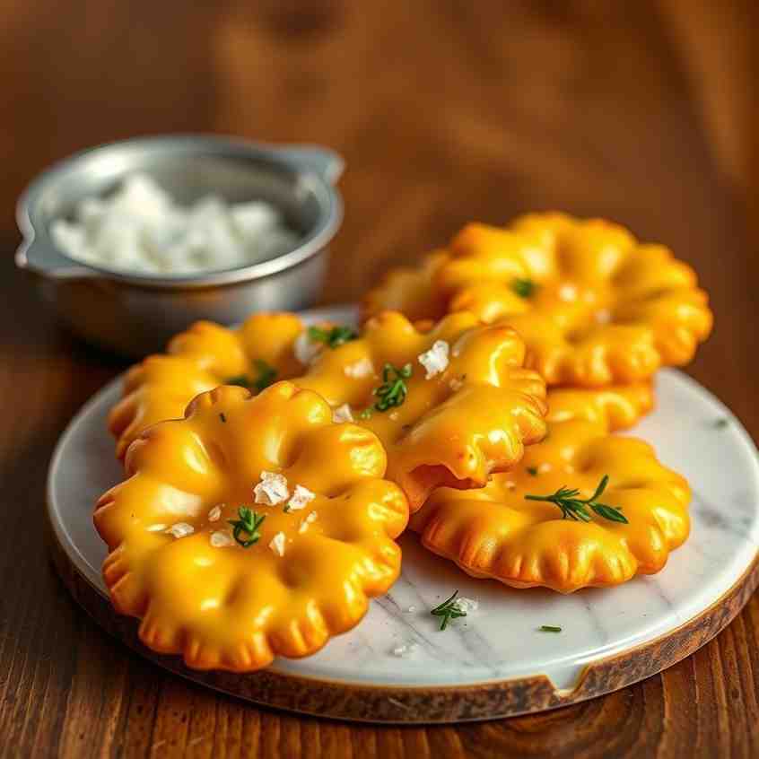 Crispy Homemade Cheese Crackers - New Snack